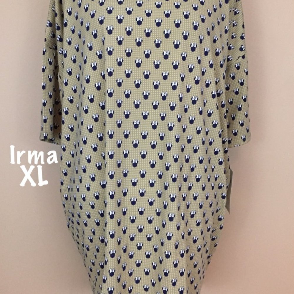 LuLaRoe Disney Irma Brand New with tags Minnie Mouse